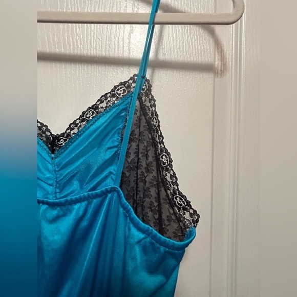 Vintage 80s 70s Undercover Wear nightgown womens L Fairycore babydoll slip dress - Picture 16 of 16